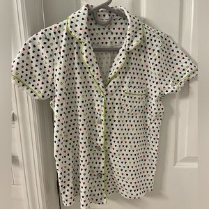 Roller Rabbit PJ short set in pop hearts